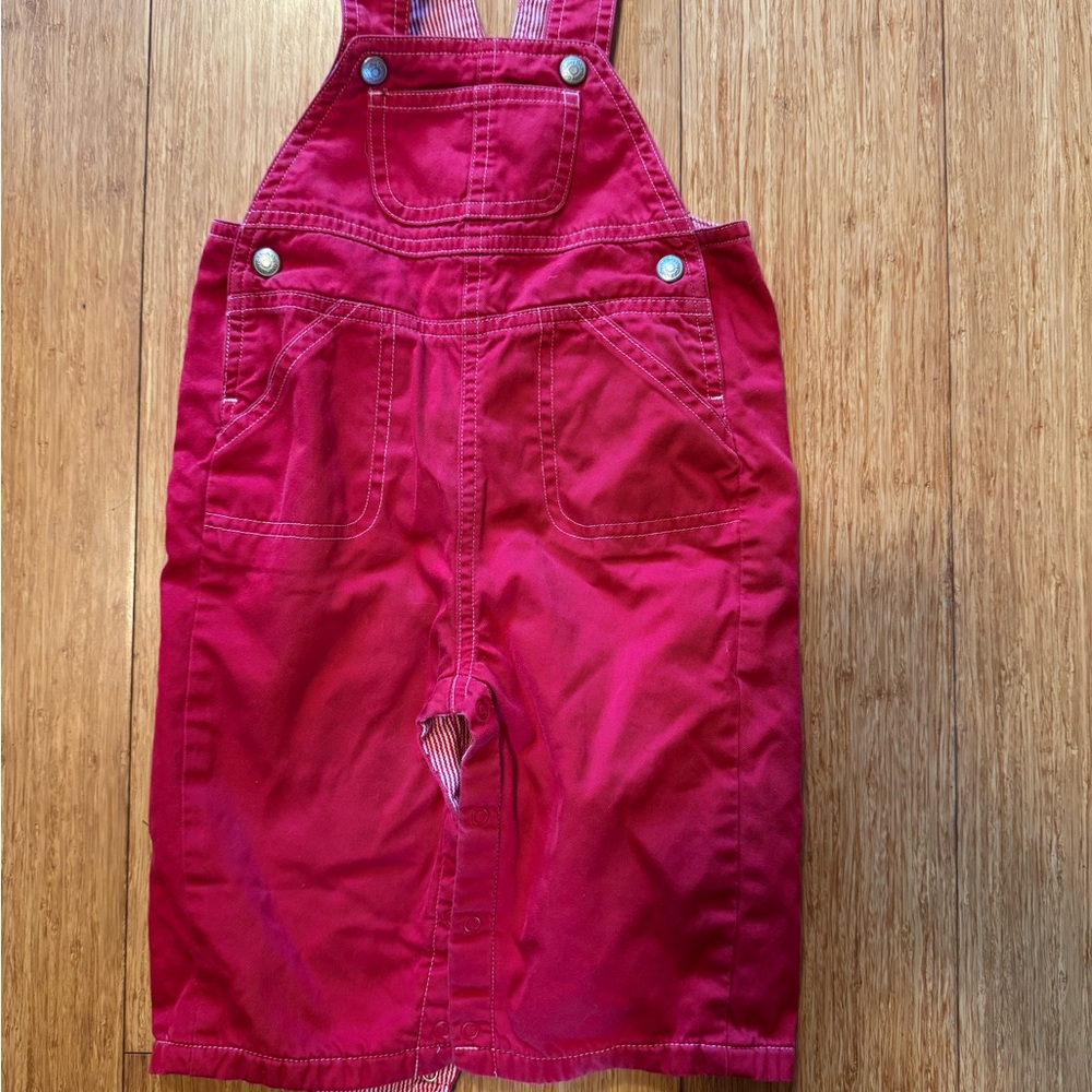 Baby GAP Red Overalls